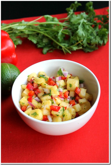 Pineapple salsa