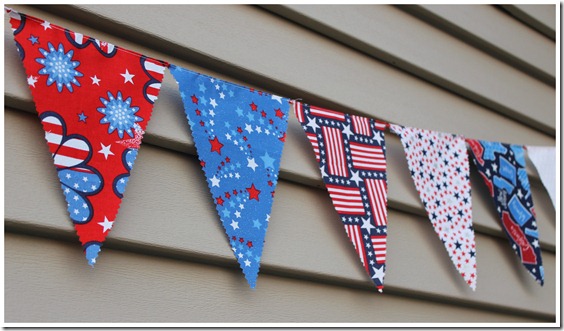 Close up of Pennant Flag