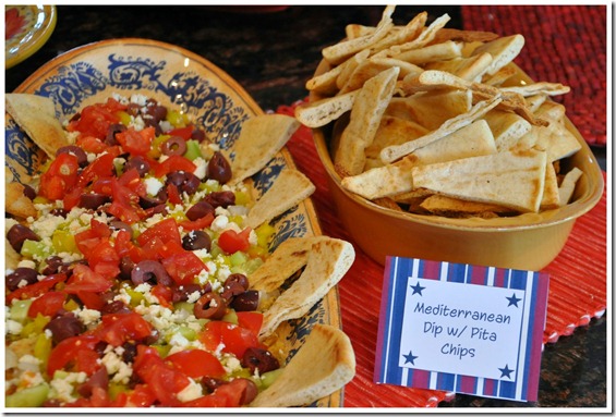 Mediterranean Dip Close-up