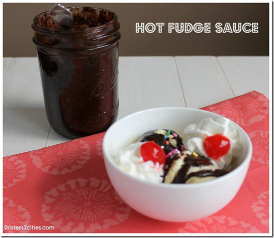 Hot fudge sauce