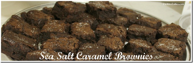Sea Salt Caramel Brownies