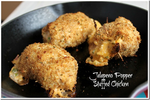 Jalapeno Popper Stuffed Chicken