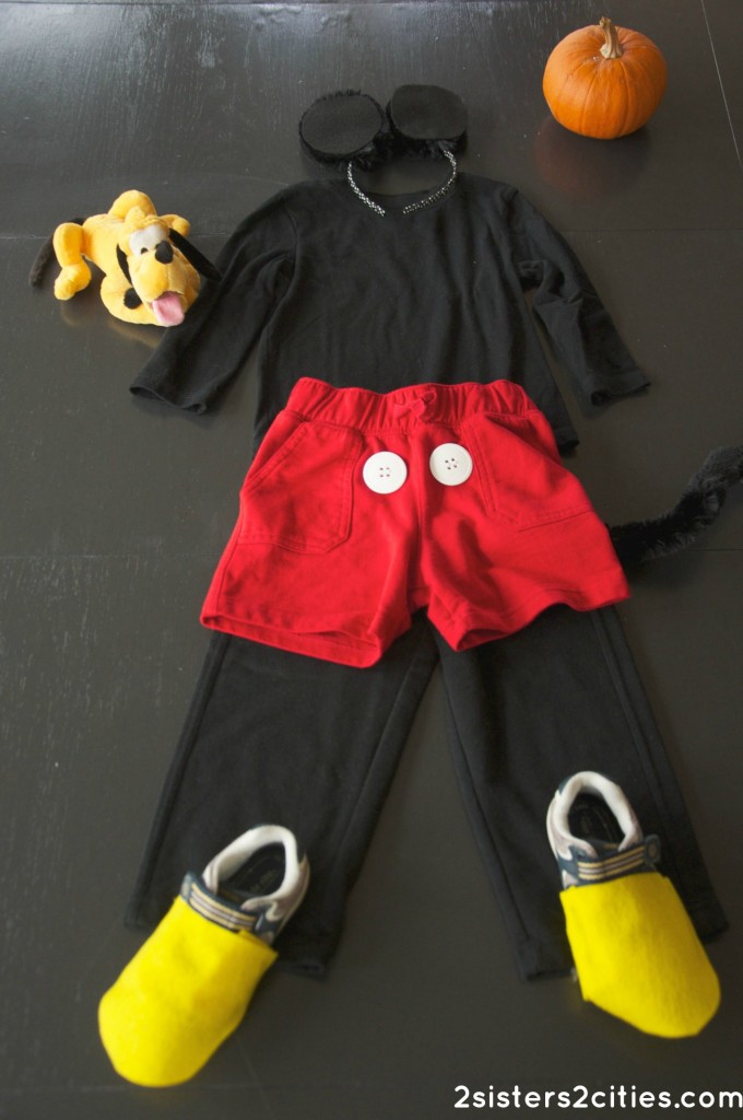 DIY Mickey Mouse Costume