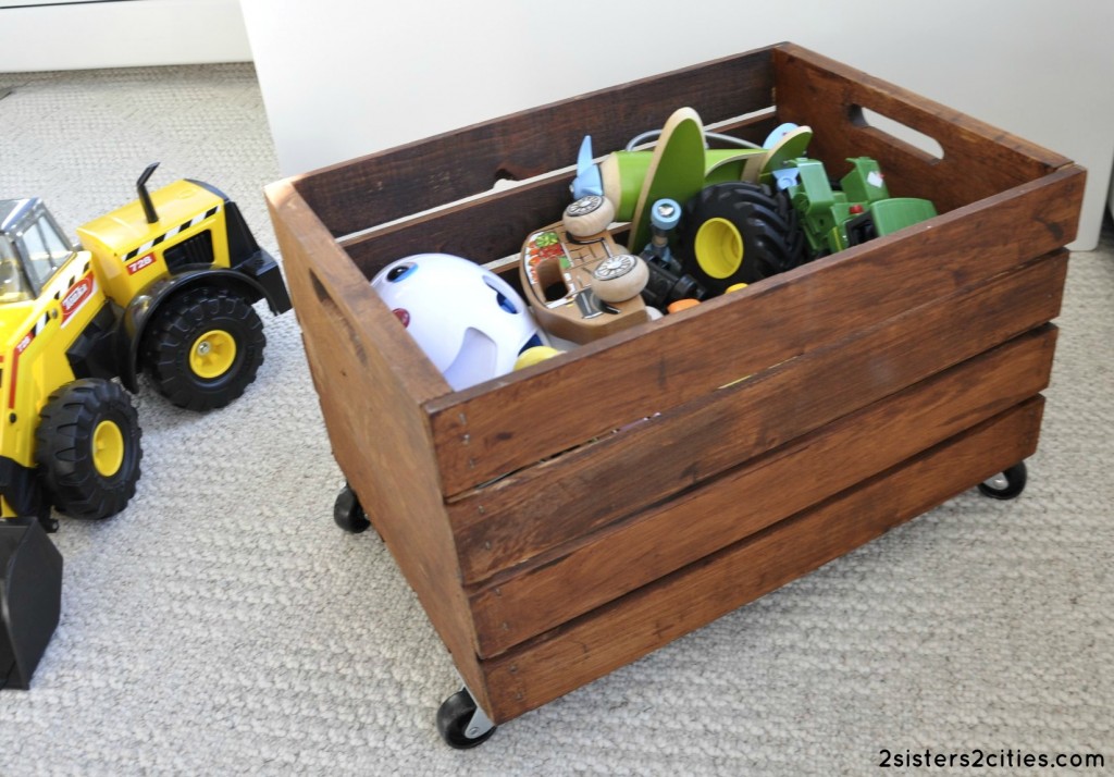 rolling storage cart toys