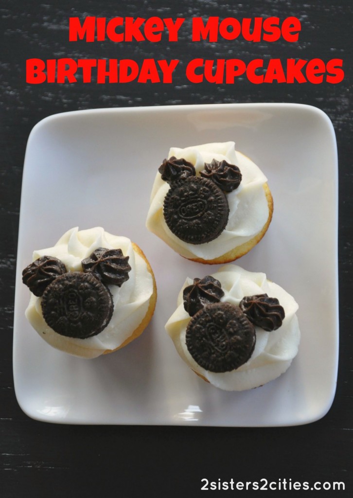 Mickey Mouse Cupcakes