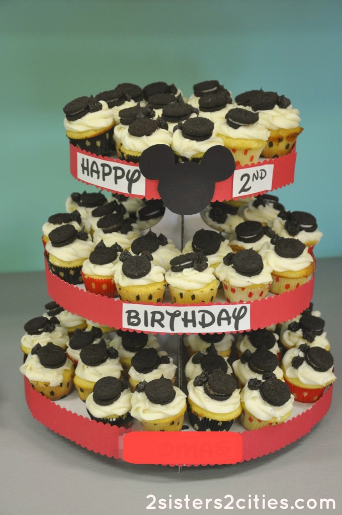 Mickey Mouse Cupcake Stand