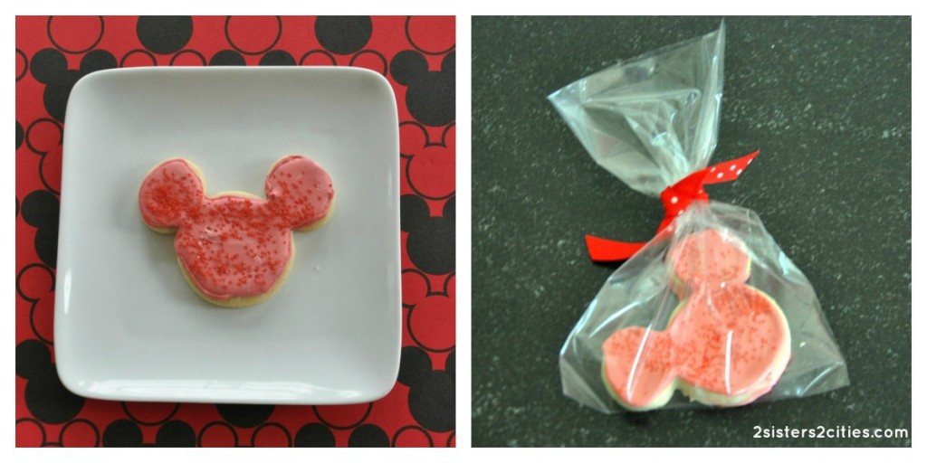 Mickey Mouse Cut-Out Cookies