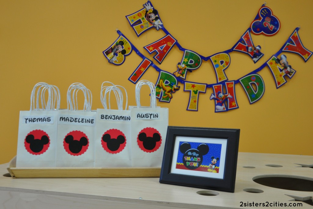 Mickey Mouse Party Favor Bags