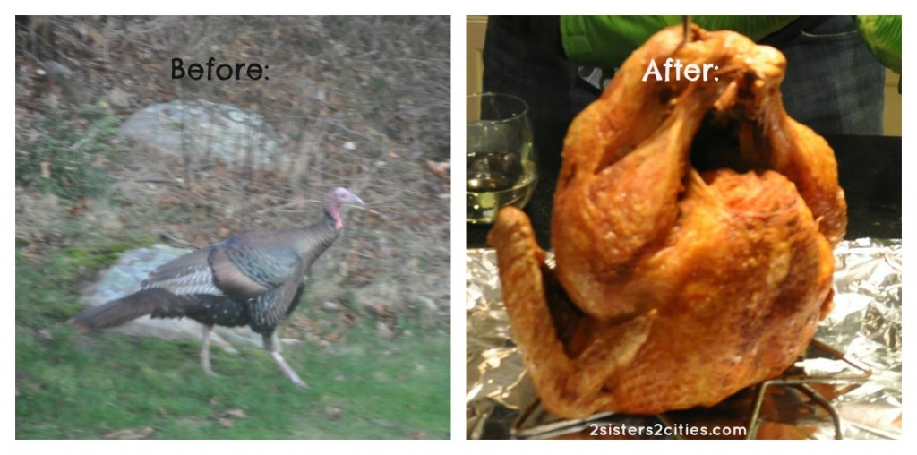 how to deep fry a turkey before and after