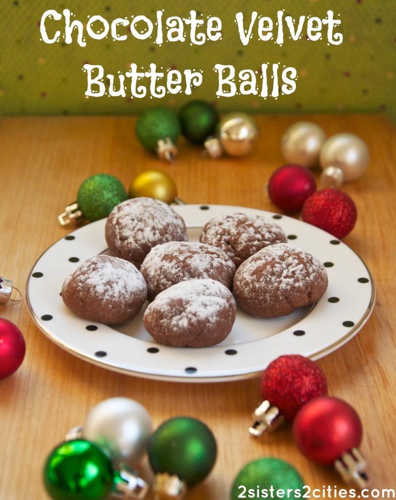 Chocolate Velvet Butter Balls