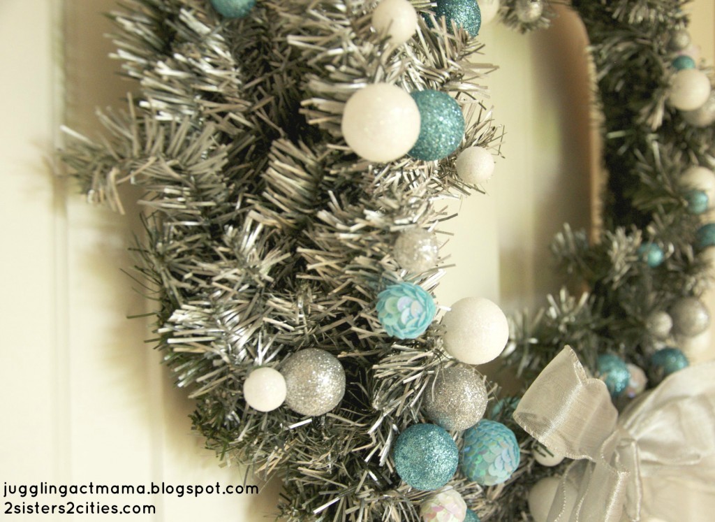 DIY holiday wreath 