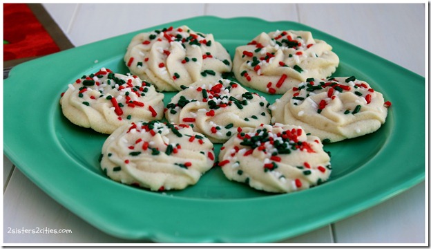 Italian Butter Spritz Cookies