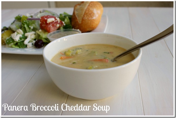 Panera Broccoli Cheddar Soup