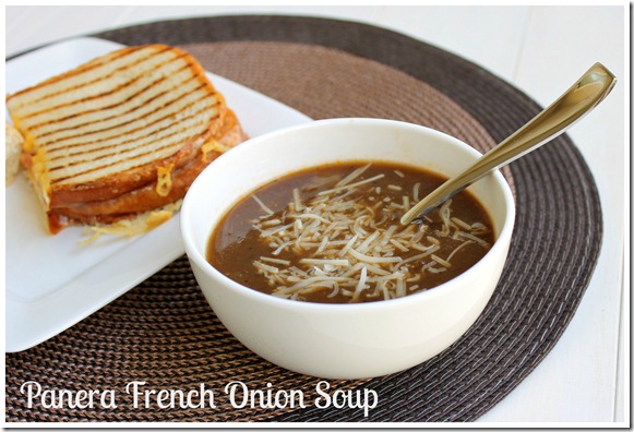 Panera French Onion Soup