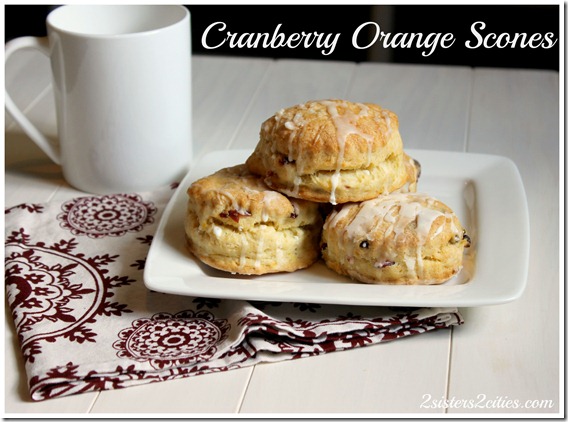 Cranberry Orange Scones