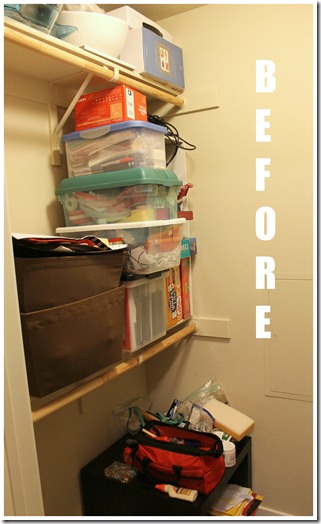 Extra Closet Before Project