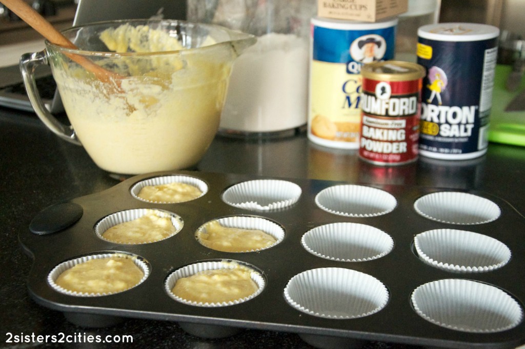 Making Corn Muffins