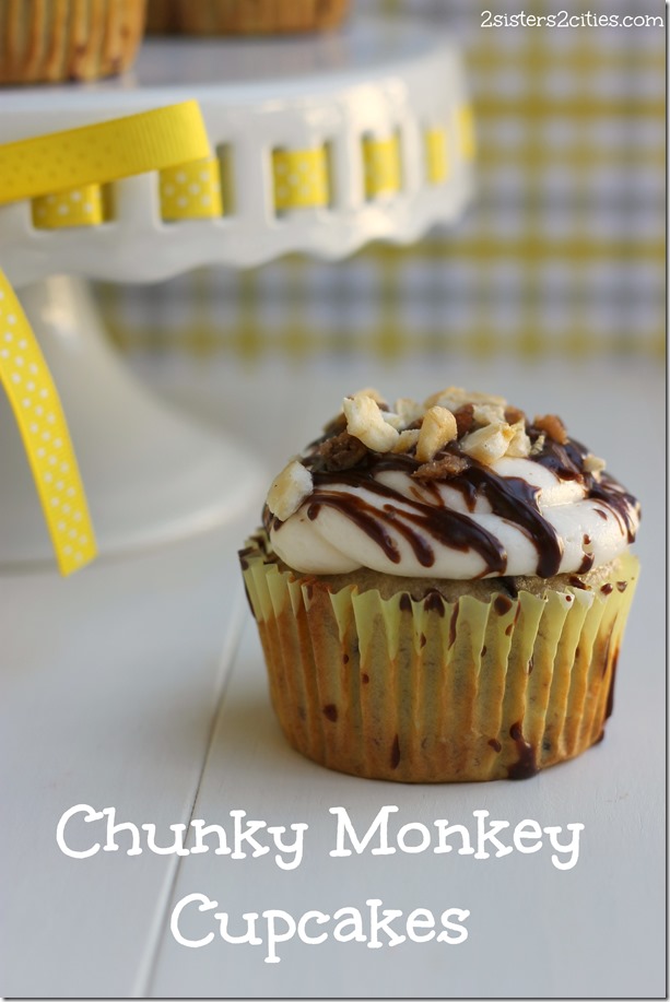 Chunky Monkey Cupcakes