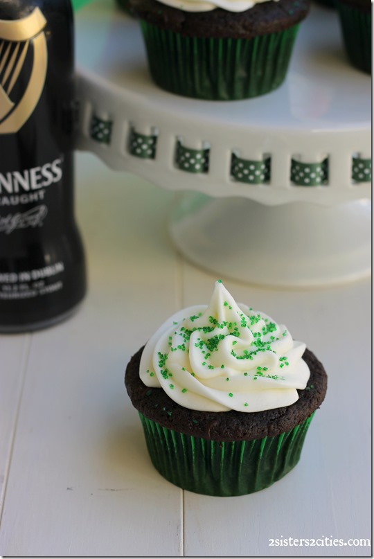 Guinness Chocolate Cupcakes
