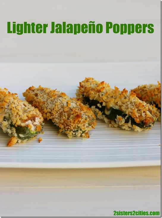 Lighter Jalapeno Poppers