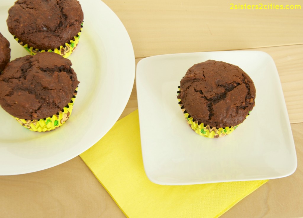 chocolate peanut butter muffins 