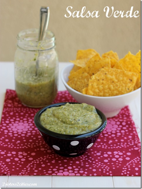 Salsa Verde with Chips