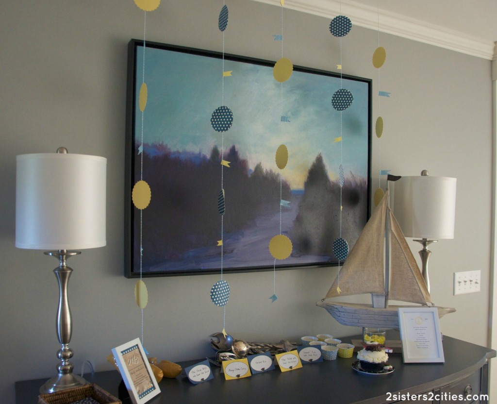 Graduation Party Decor {from 2 Sisters 2 Cities}