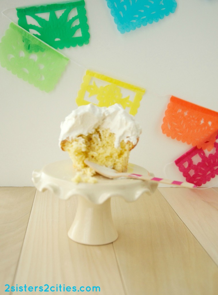 Tres Leches Cupcakes {from 2 Sisters 2 Cities}