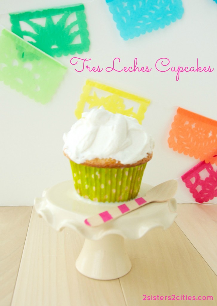 Tres Leches Cupcakes {from 2 Sisters 2 Cities}