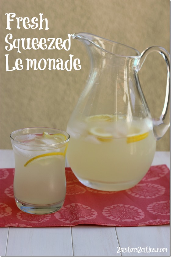 Fresh Squeezed Lemonade