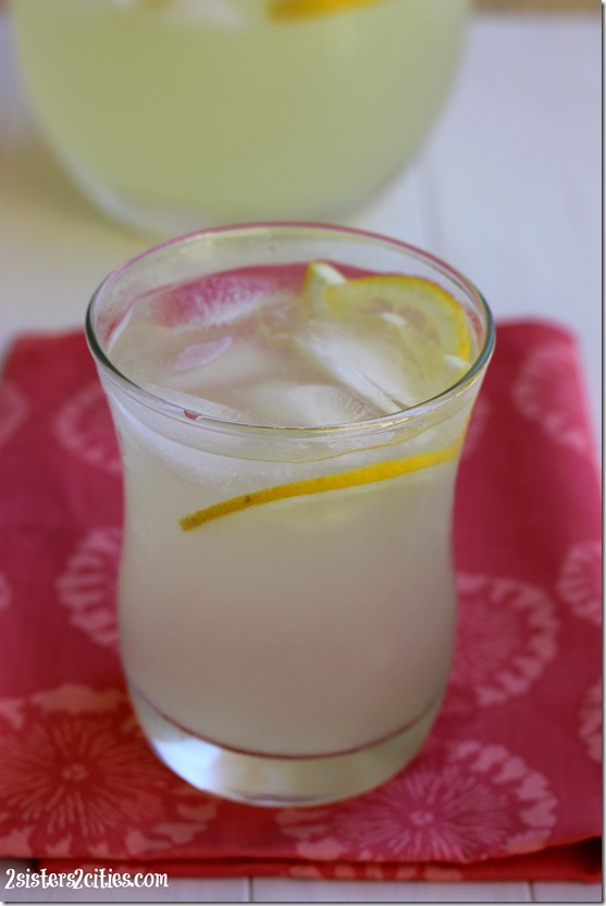 Glass of Fresh Lemonade