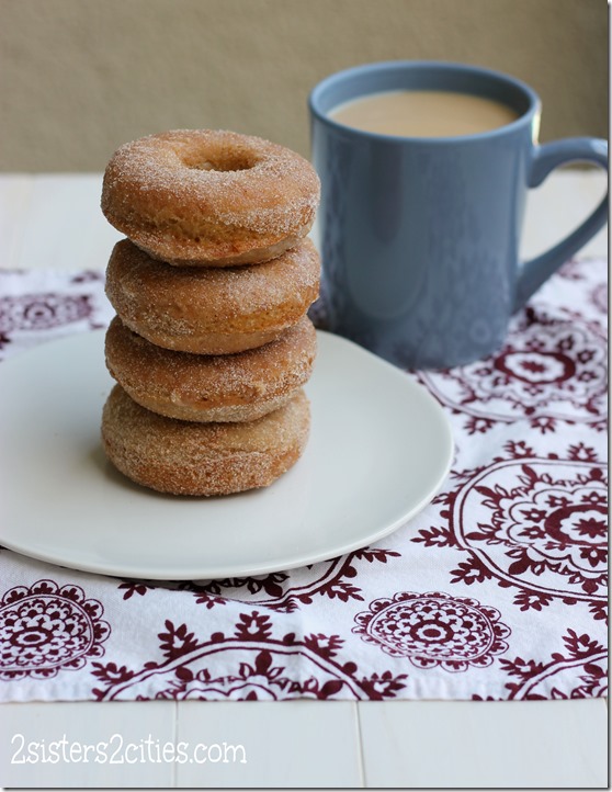 Homemade Baked Doughnuts (from 2 Sisters 2 Cities)