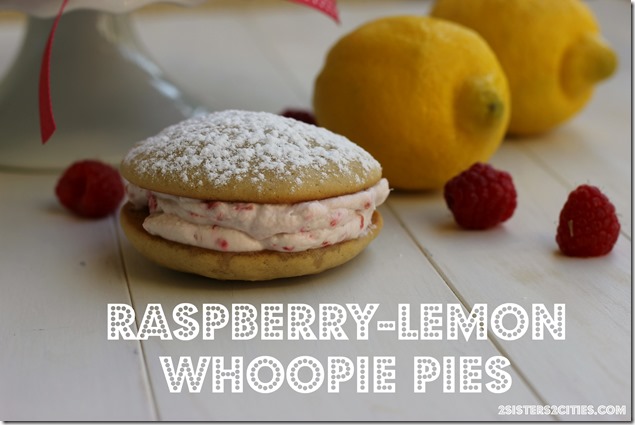 Raspberry-Lemon Whoopie Pies