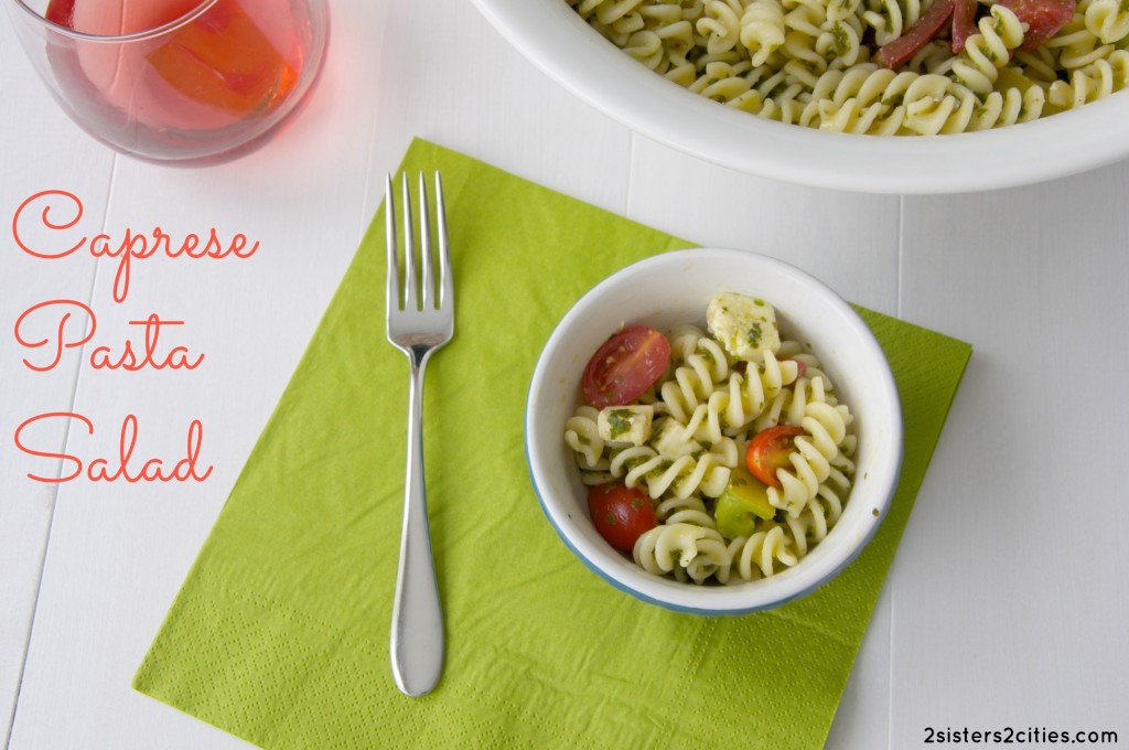 caprese pasta salad