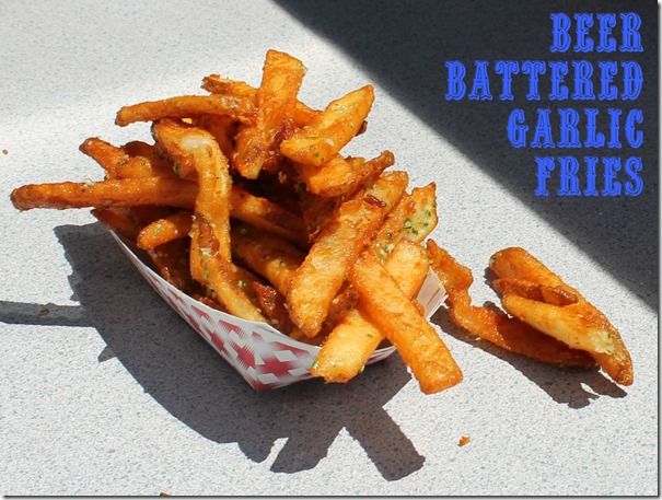 Beer Battered Garlic Fries