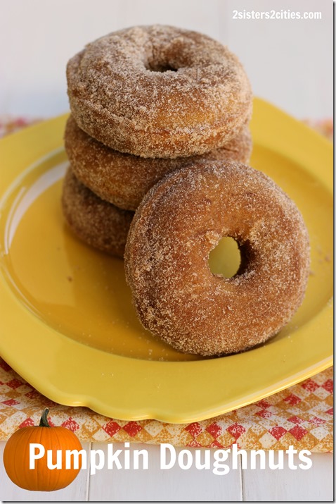 Fall for Pumpkin Doughnuts