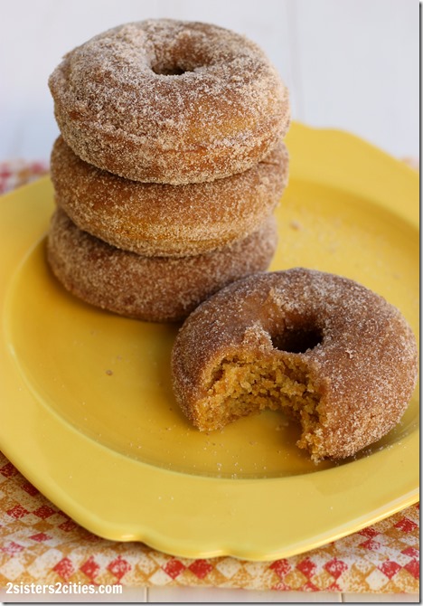 Pumpkin Doughnuts