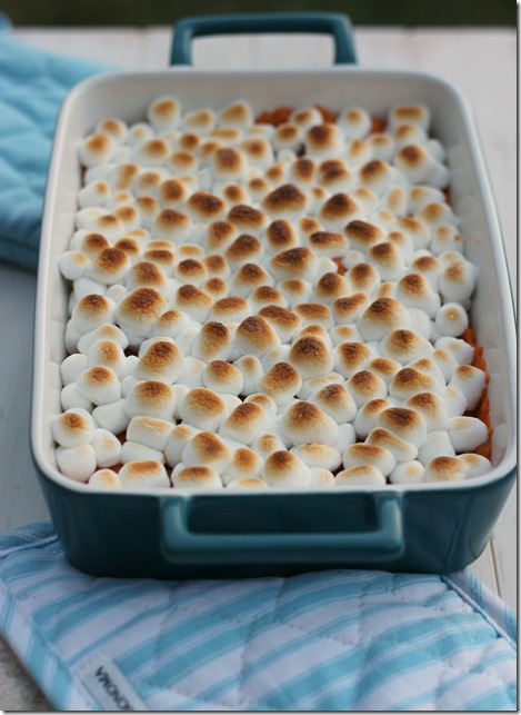 Baked Yams with Marshmallows