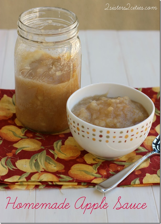 Homemade Apple Sauce