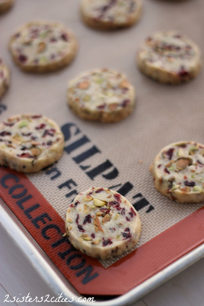 10 Cranberry Pistachio Shortbread