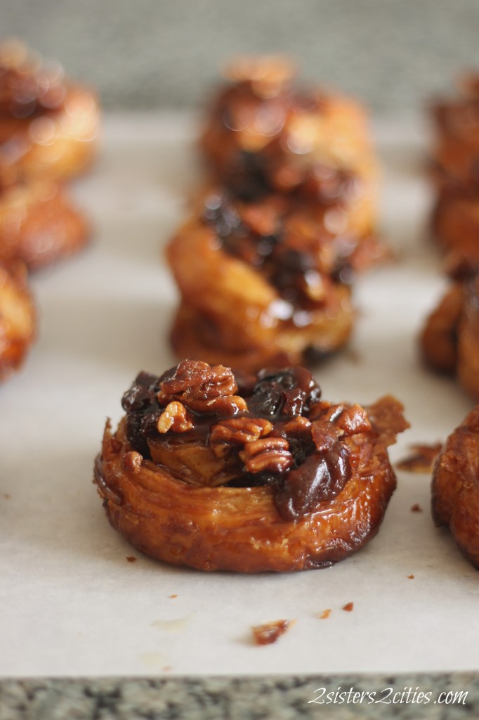 Sticky Buns from Frozen Puff Pastry Dough