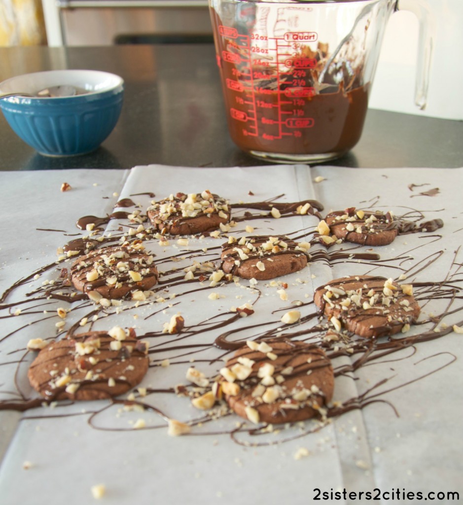 Chocolate Hazelnut Coins (from 2 Sisters 2 Cities)