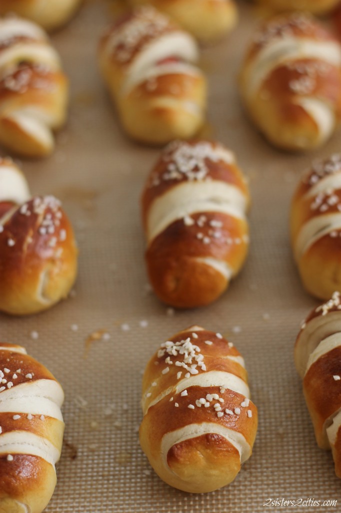 Mini Pretzel Dogs