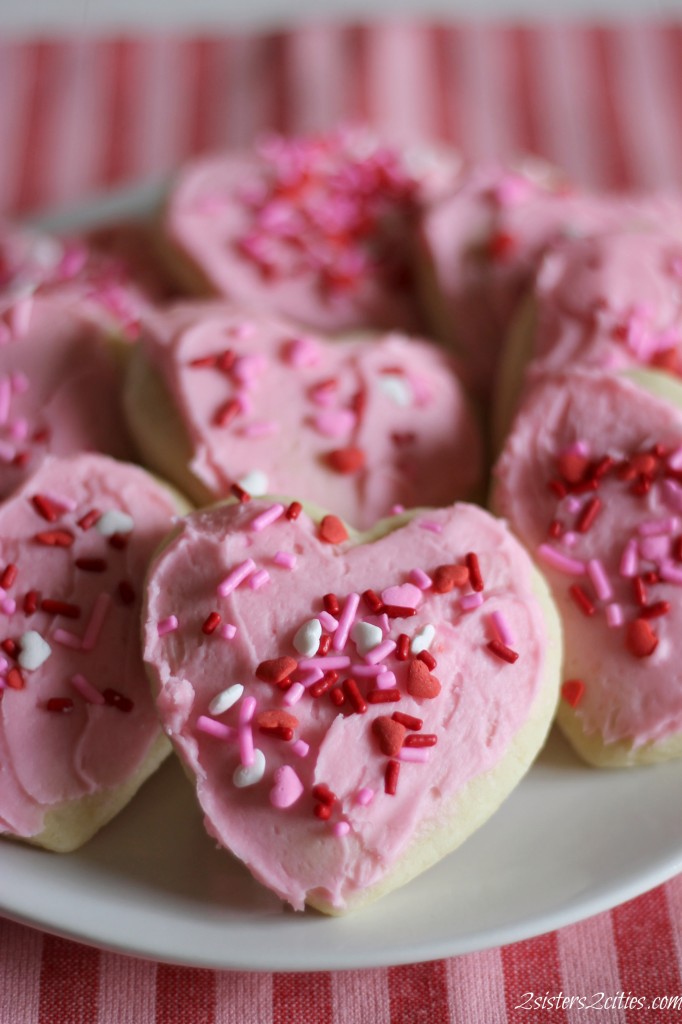 Valentine's Day Soft Sugar Cookies