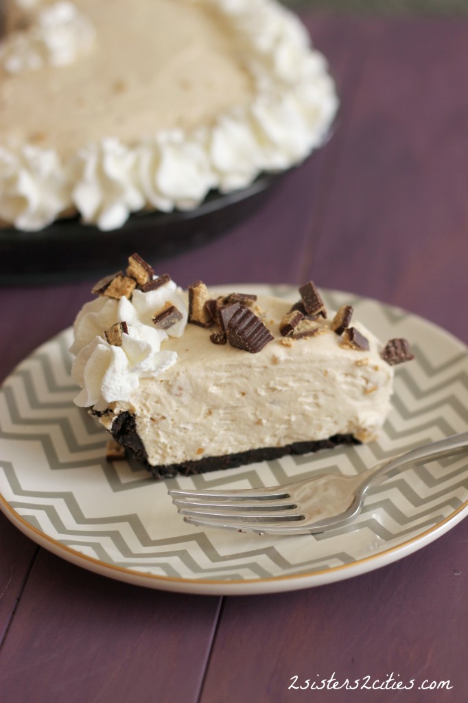 Slice of Peanut Butter Cream Pie