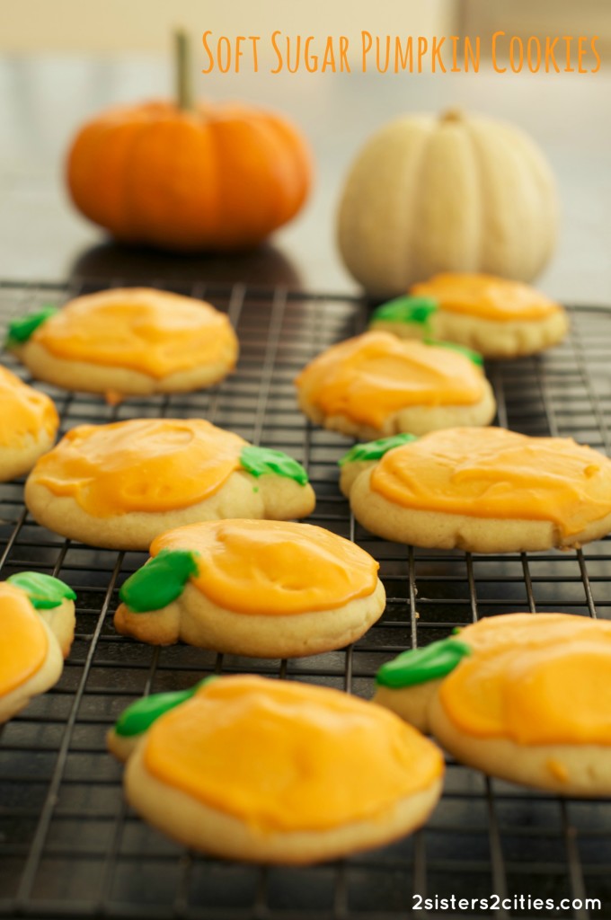 Soft Sugar Pumpkin Cookies 1