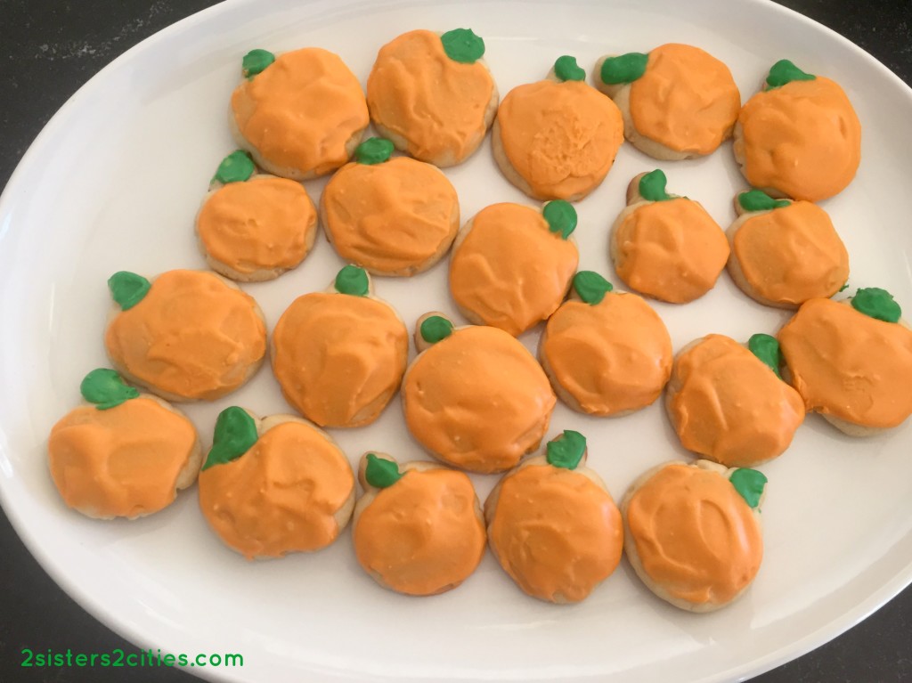 soft sugar pumpkin cookies